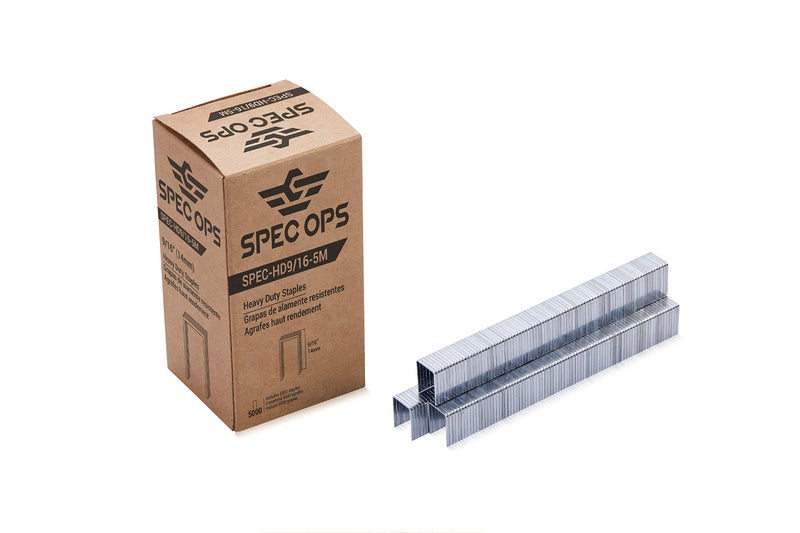 Spec-Ops Spec Ops Tools Heavy Duty Staples, 9/16-in, 5,000 Pack, 3% Donated to Veterans - Image 1